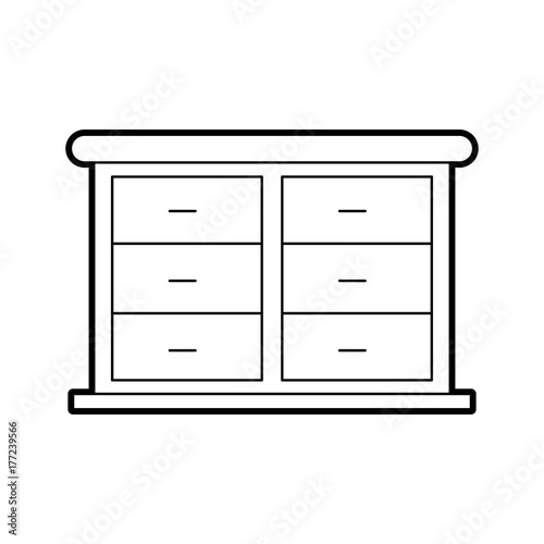 furniture bathroom drawers cabinet wooden