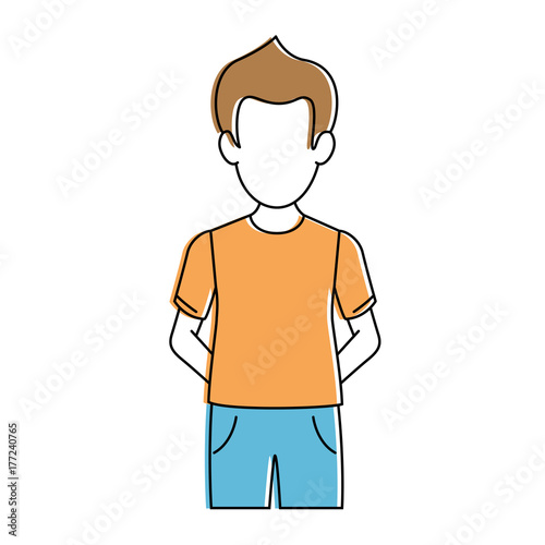 young man avatar character