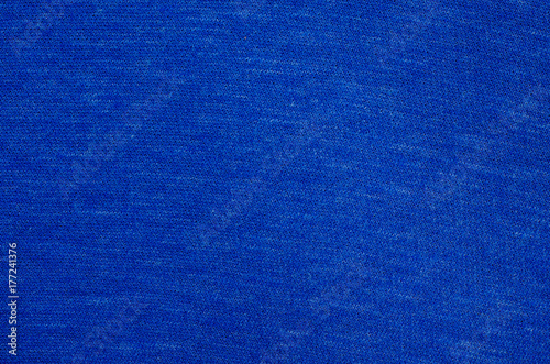 Texture of Blue Fabric.