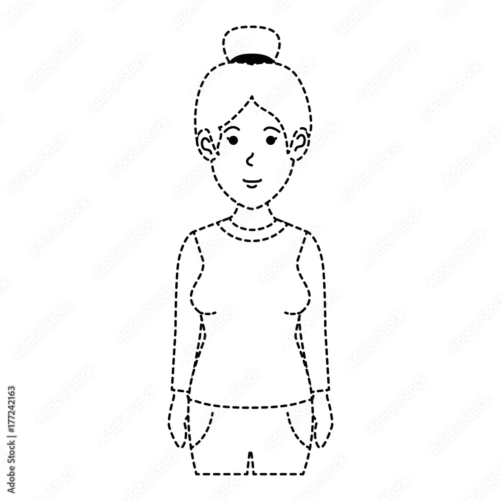 beautiful woman avatar character beautiful woman avatar character
