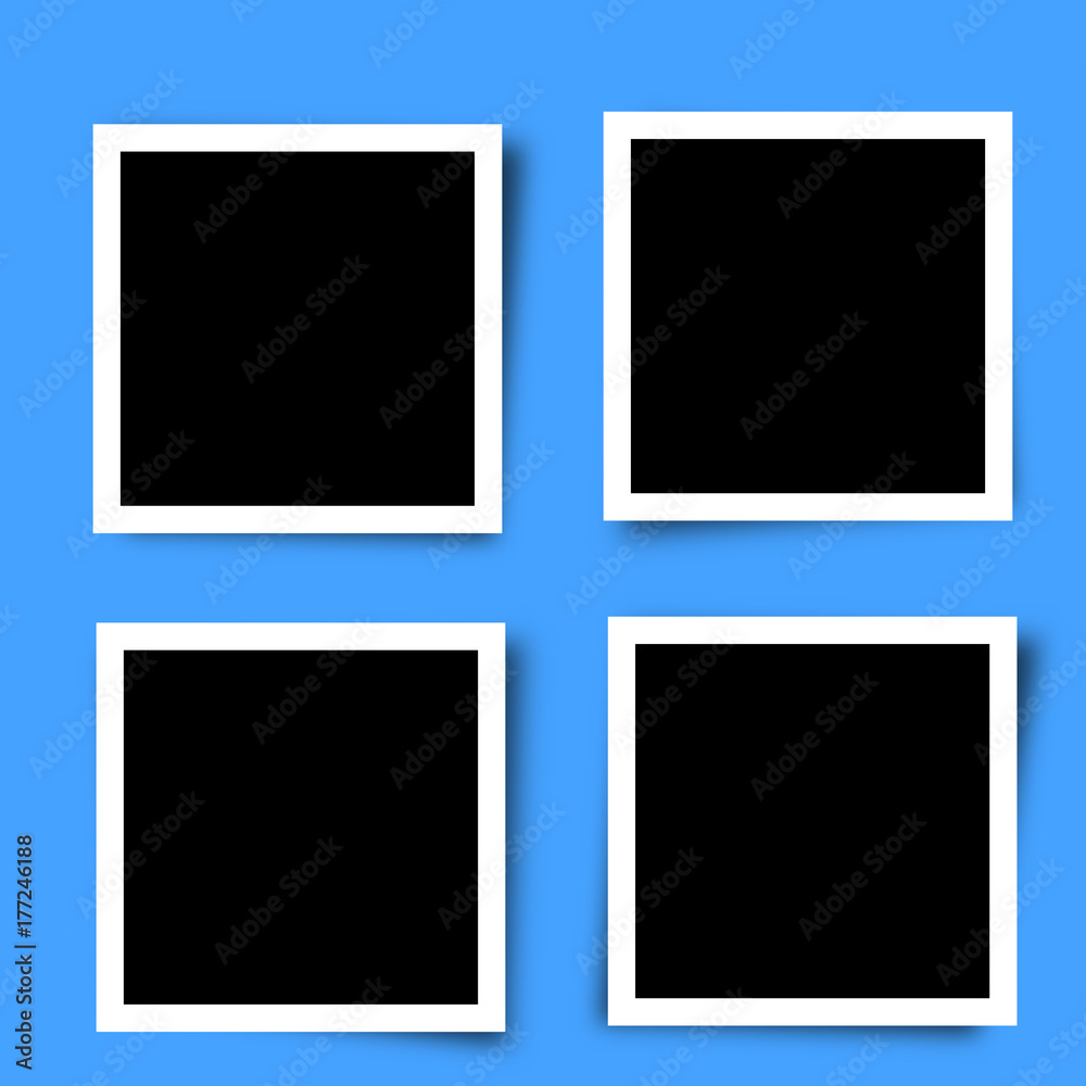 photo frame vector