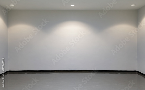 Fototapeta Naklejka Na Ścianę i Meble -  Empty space (empty wall in a bright room)