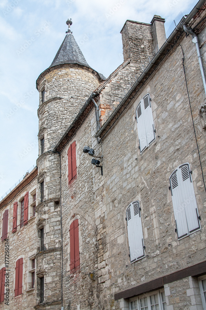 Maison ancienne, Martel, Lot, Occitanie, France Maison ancienne, Martel, Lot, Occitanie, France