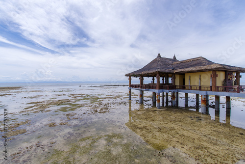 low tide at beach in balesin island