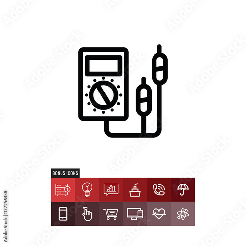 Voltmeter icon
