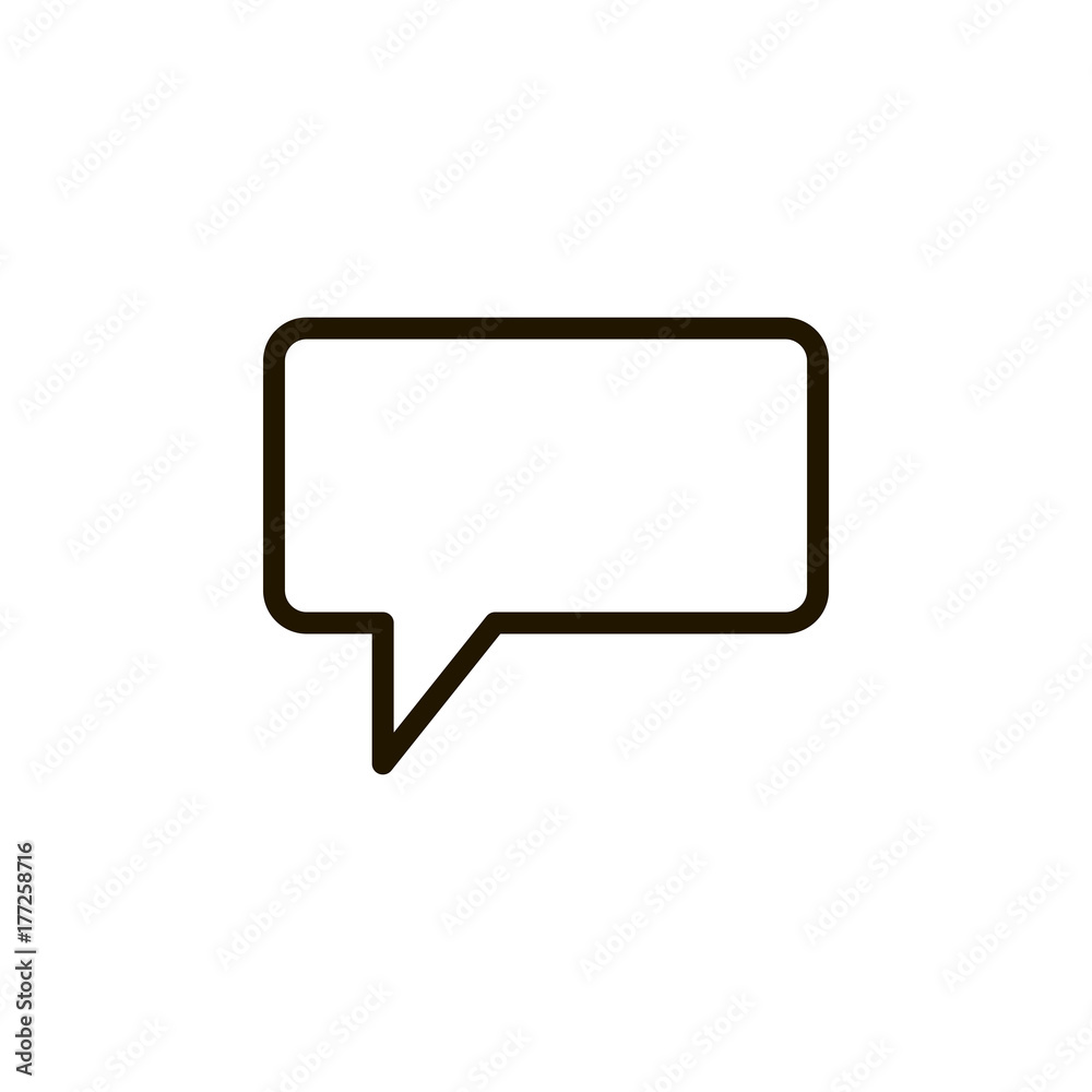 Flat line icon Flat line icon