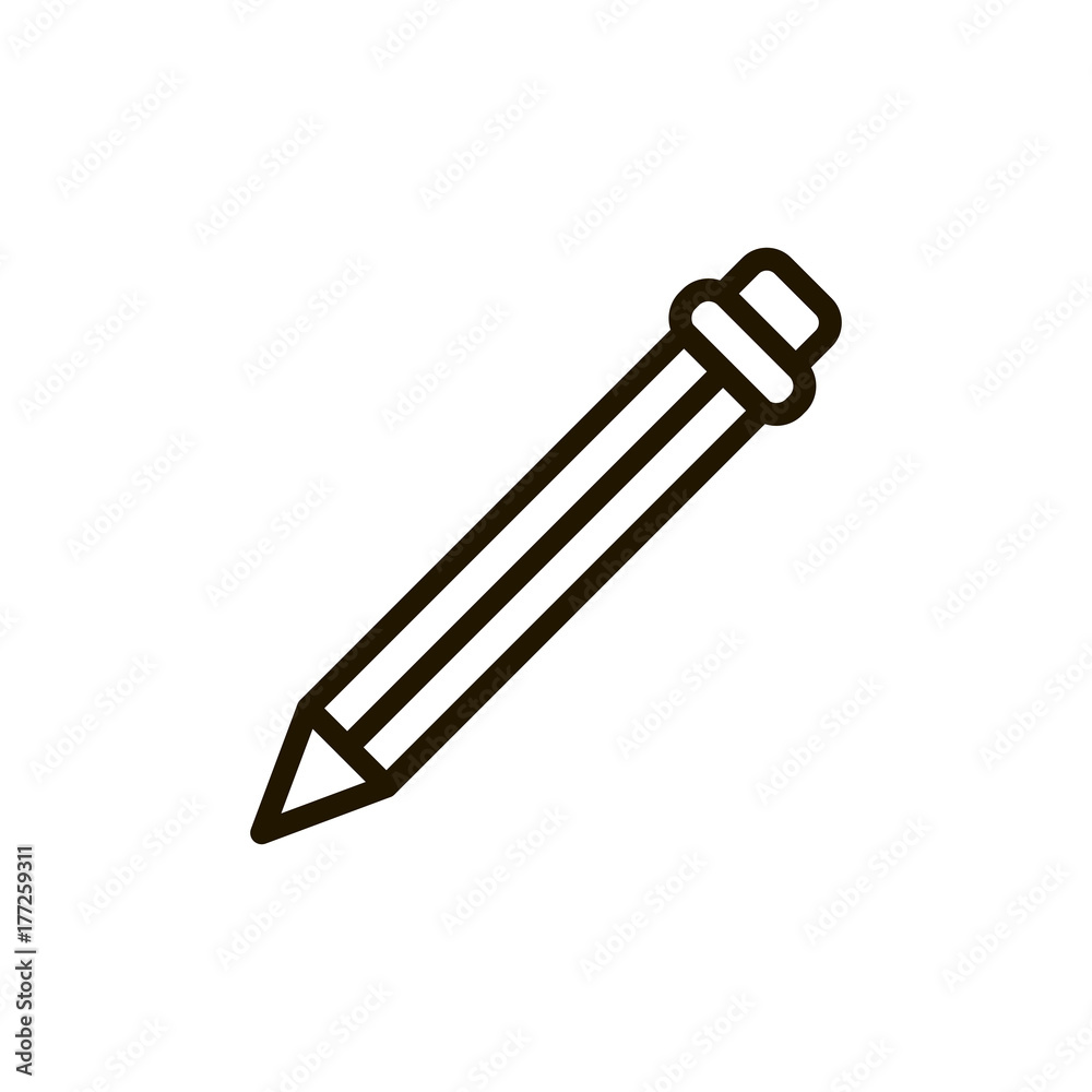 Flat line icon Flat line icon