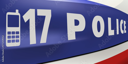police - voiture - sécurité - véhicule - gros plan - policier - délinquance - contrôle - urgence - secours