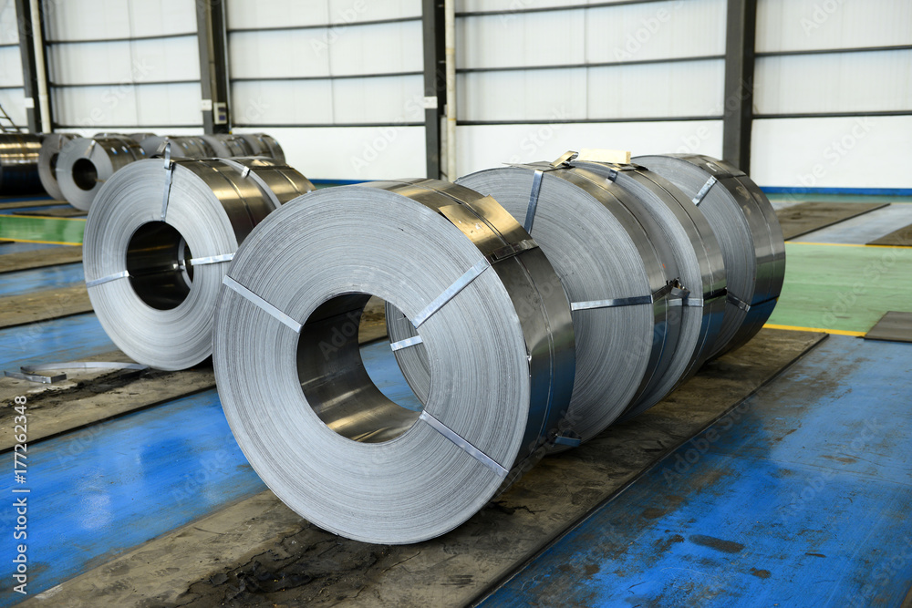 Many cold rolled strips are in the workshop Many cold rolled strips are in the workshop