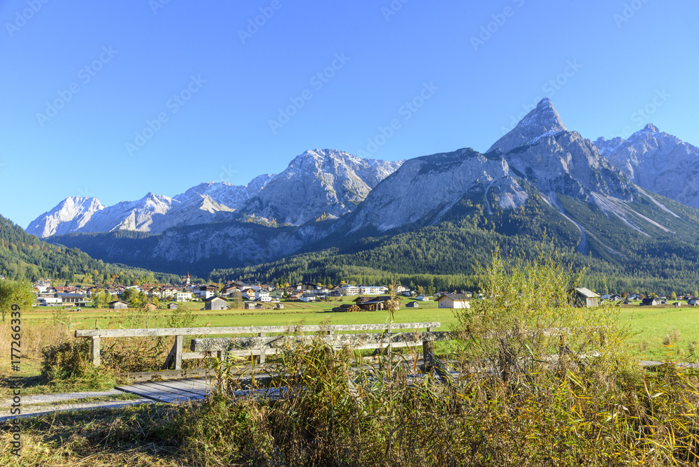 pittoreske Natur im Tiroler Außerfern