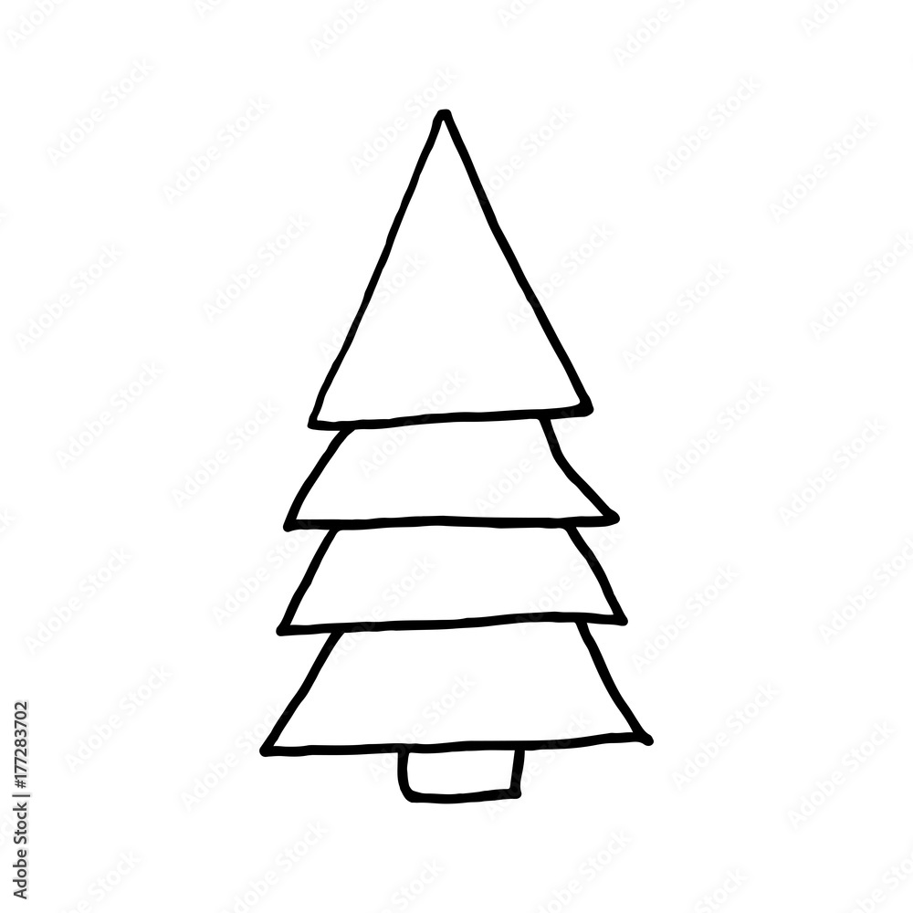 Christmas tree. Christmas tree.