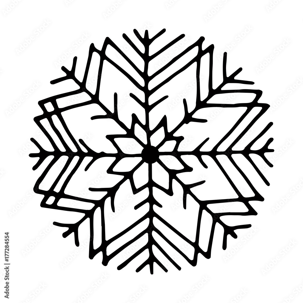 Snowflake. Icon graphic. Snowflake. Icon graphic.