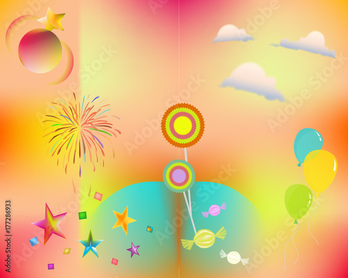 party and colors