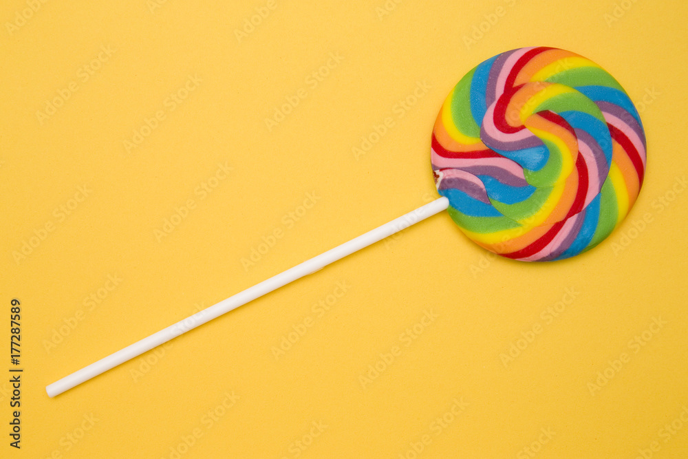 Beautiful Rainbow Lollipop Beautiful Rainbow Lollipop