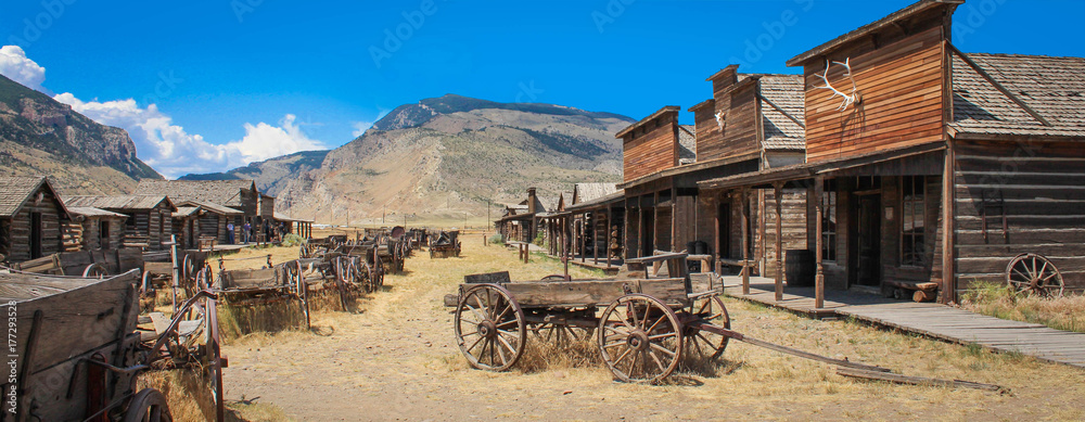 Naklejka premium Cody / Wyoming (USA) - Ghost town