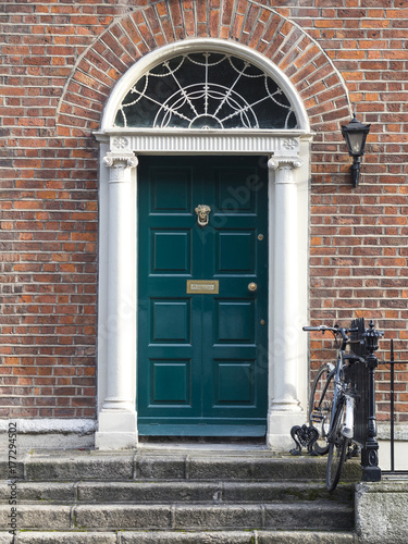 Canvas Print GEORGIAN DOOR - DUBLIN, IRELAND