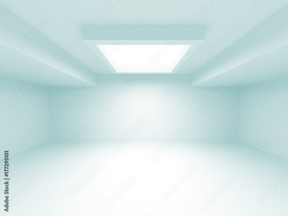 Abstract Modern White Architecture Background