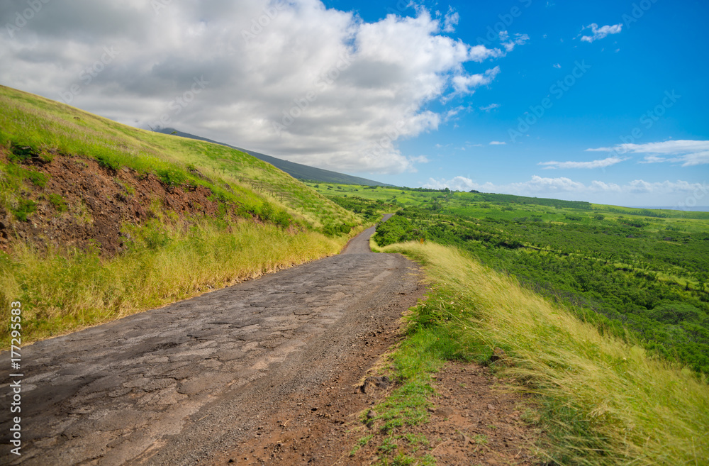 Beautiful landscape of South Maui, Island of Hawaii Beautiful landscape of South Maui, Island of Hawaii