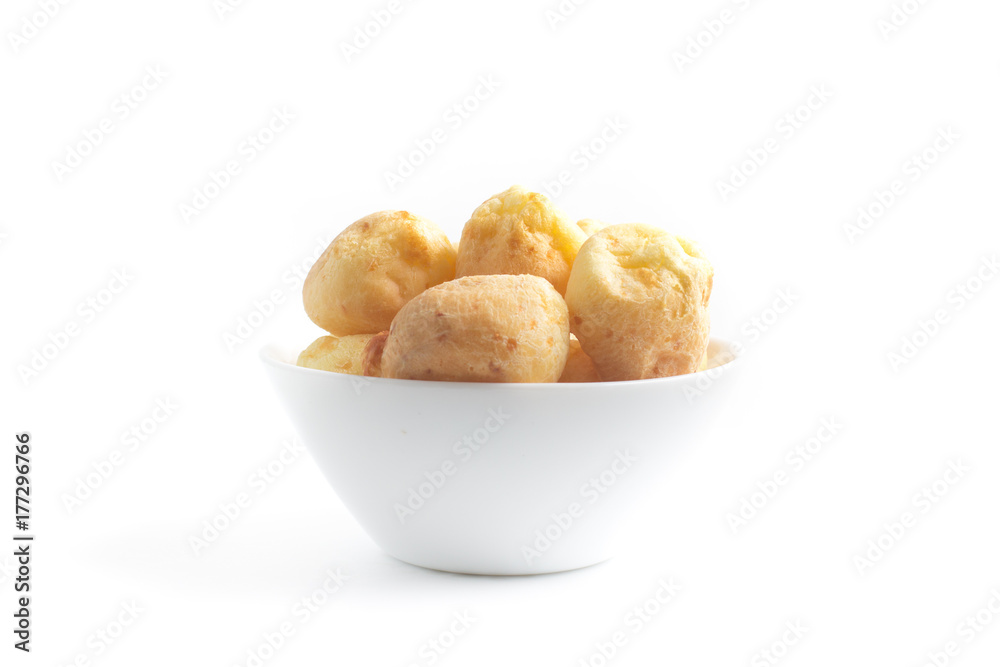 Brazilian Cheese Bread in a bowl Brazilian Cheese Bread in a bowl
