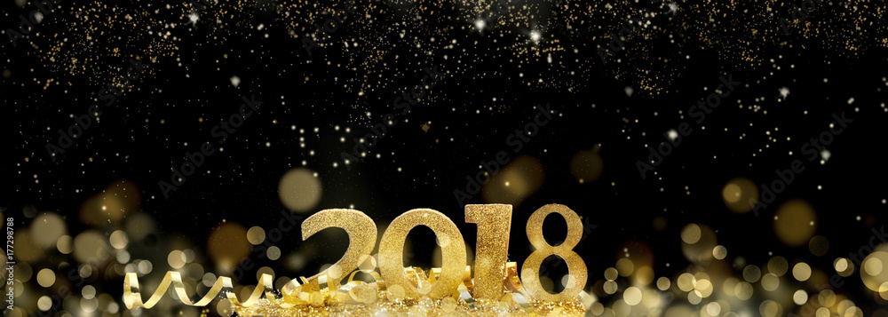2018 new year in abstract night 2018 new year in abstract night
