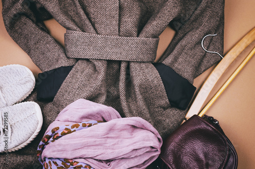 Women's coats and accessories