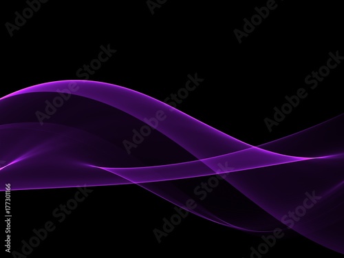  Abstract soft purple wave design element 