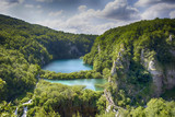 Plitvice lakes, national park in Croatia, landscape
