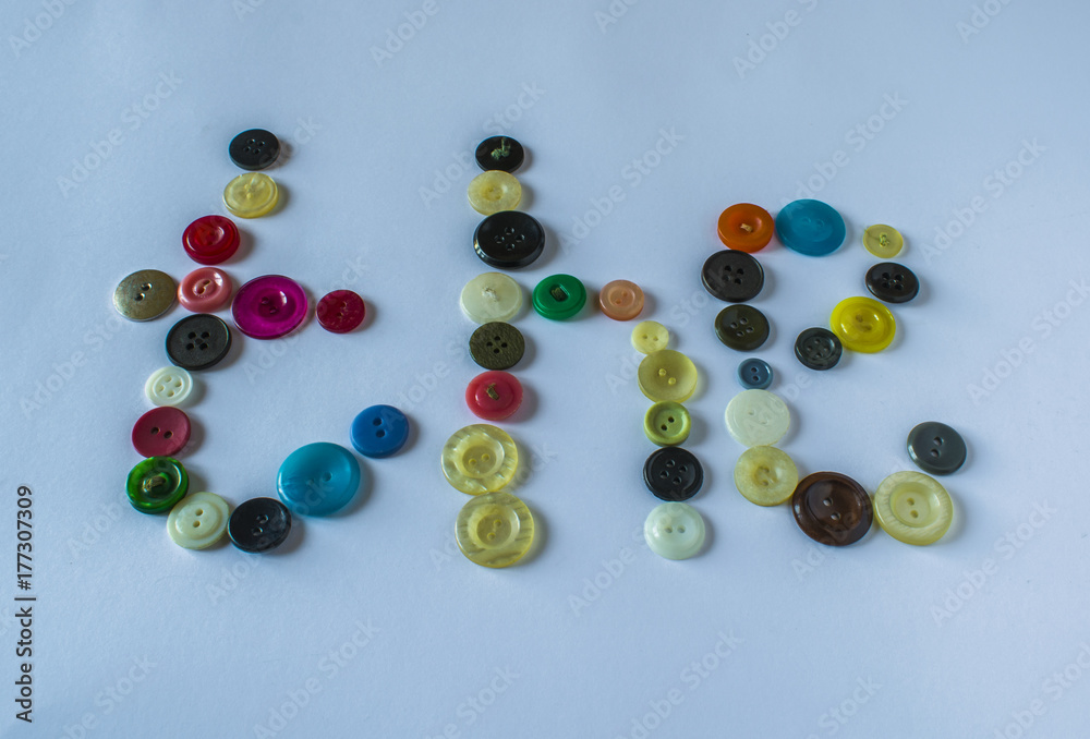 with buttons written on a light background THE. with buttons written on a light background THE.