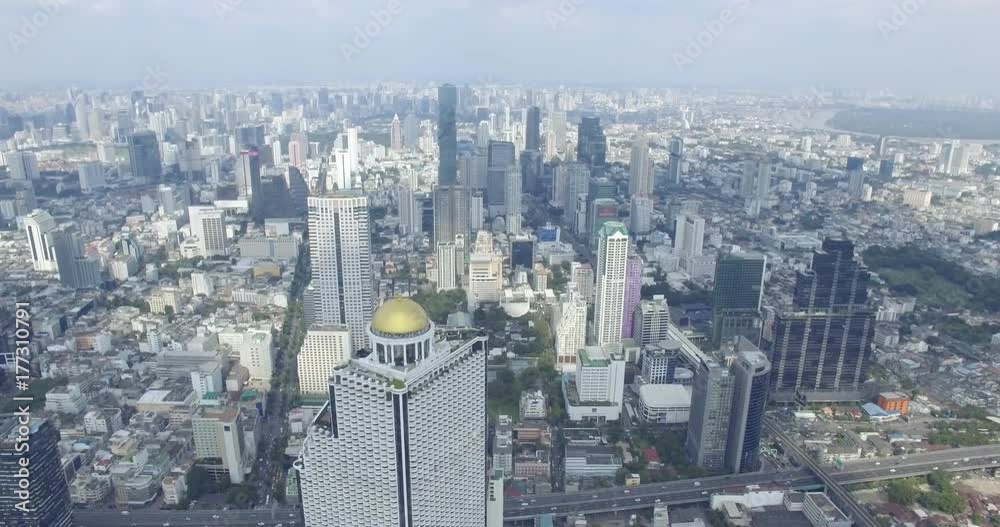 Aerial view of Bangkok's city, Thailand. Aerial view of Bangkok's city, Thailand.