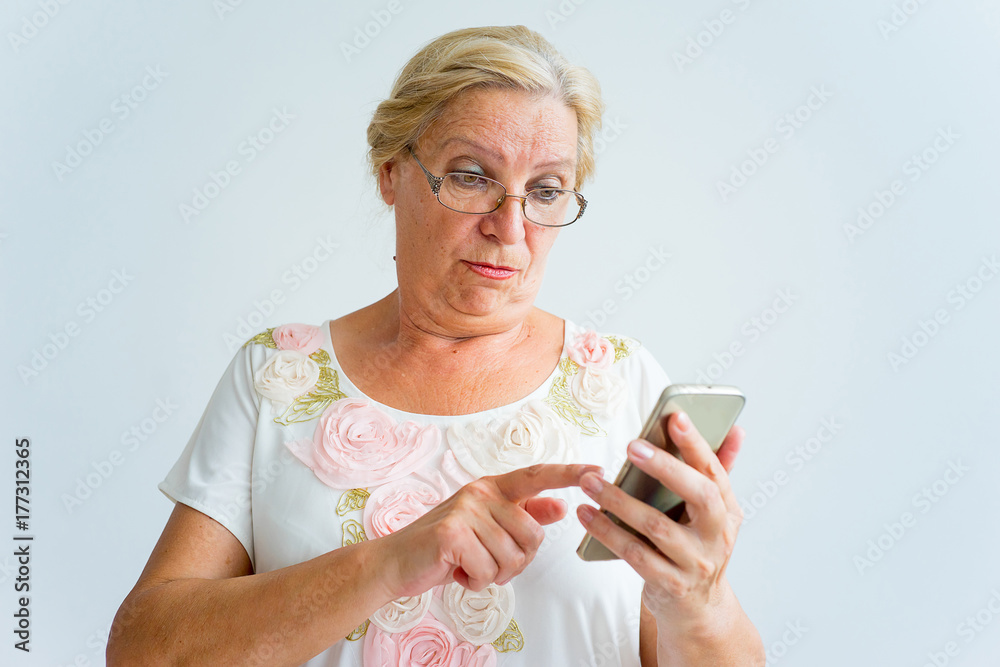 Senior people emotions Senior people emotions
