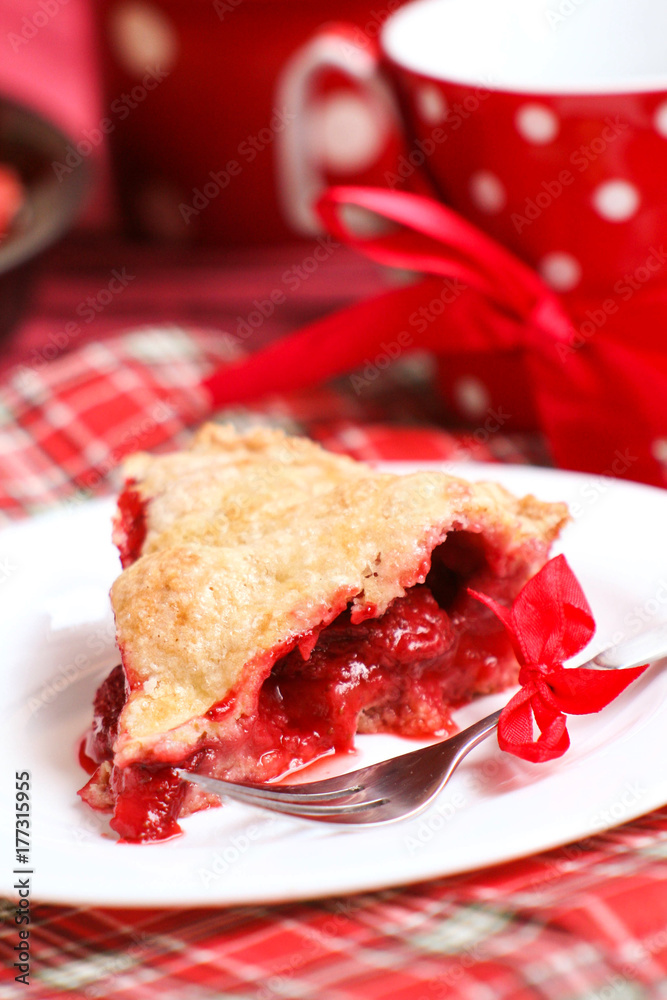 Strawberry cake