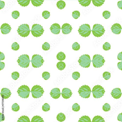 Leaves Motif Seamless Pattern