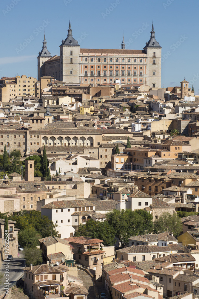 Toledo, Castilla - La Mancha / Spain. October 19, 2017. The city has many places of interest and is a World Heritage Site since 1986.