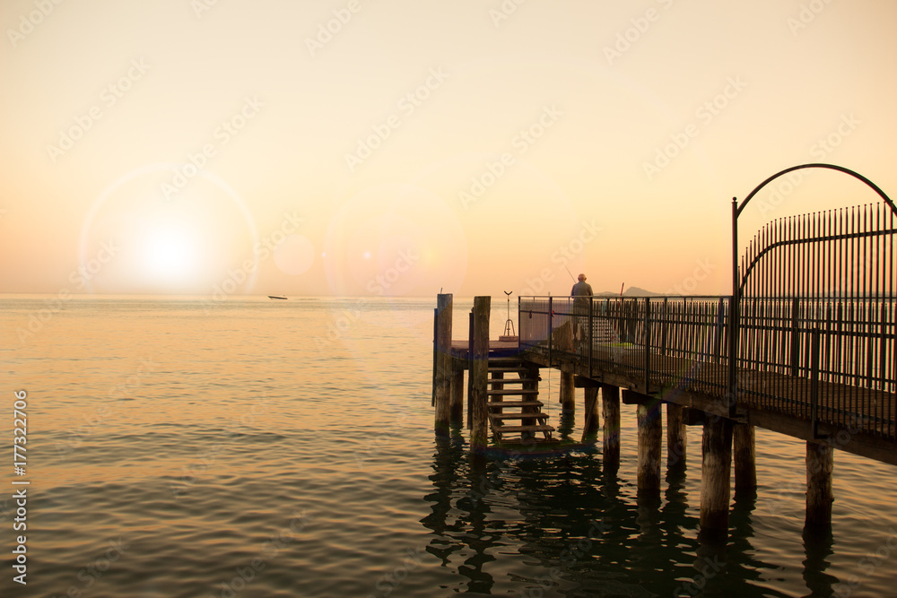 Fototapeta premium Sonnenuntergang