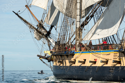 Hermione aux fêtes maritimes de Brest 2016