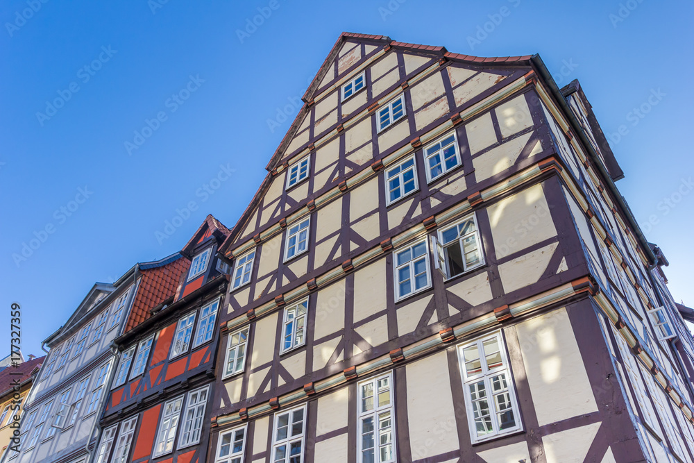 Half-timbered houses in the historic center of Hannover