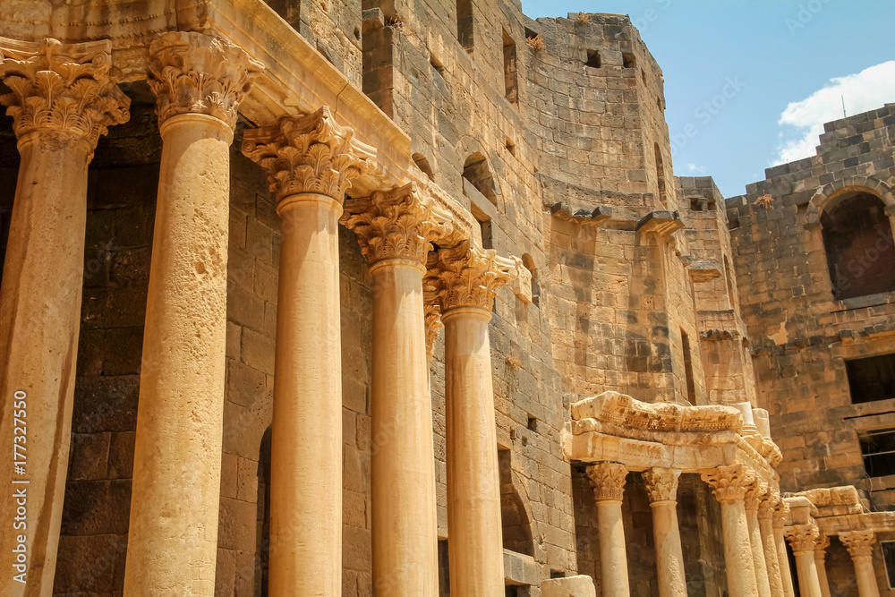 Roman amphitheater Bosra - Syria