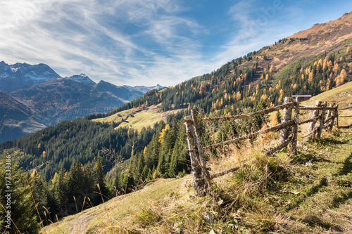 herbstliche Berglandschaft