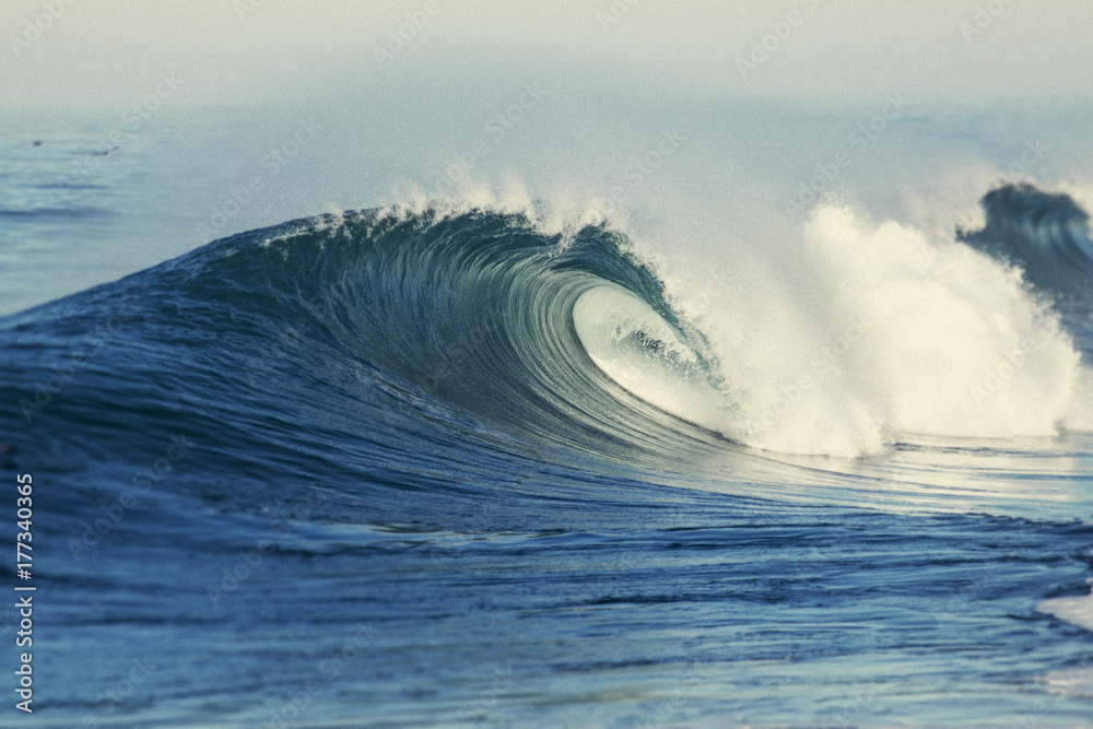 Perfect empty surf waves for days Perfect empty surf waves for days