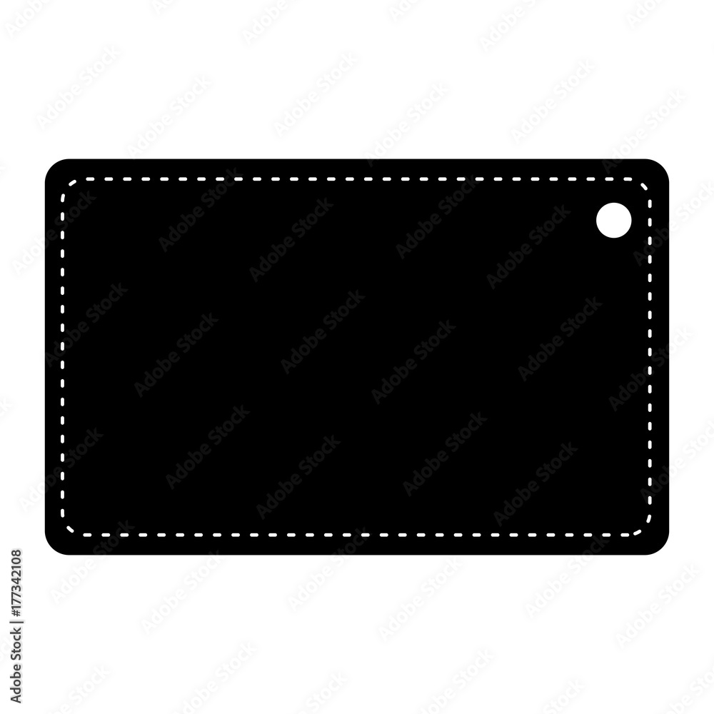 custom made wallpaper toronto digitalIsolated empty label on a white background, Vector illustration