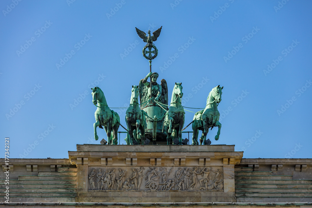 Fototapeta premium Brandenburger Tor (Quadriga)