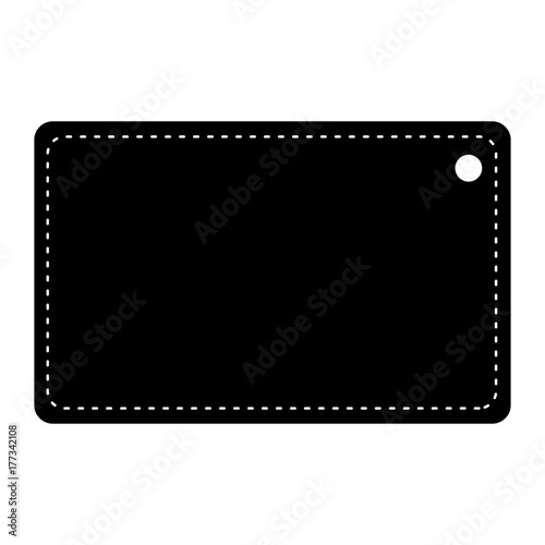 Wallpaper Mural Isolated empty label on a white background, Vector illustration Torontodigital.ca