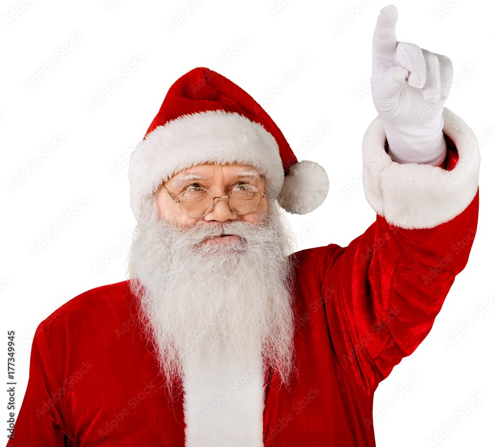Naklejka premium Santa claus.