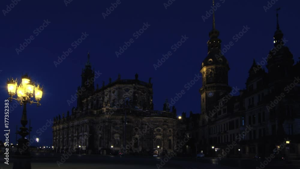 The Catholic Church of the Royal Court of Saxony (Hofkirche) in Dresden, Germany, Jul 2017 The Catholic Church of the Royal Court of Saxony (Hofkirche) in Dresden, Germany, Jul 2017
