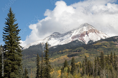 Engineer peak near Durango, Colorado in the San Juan mountains