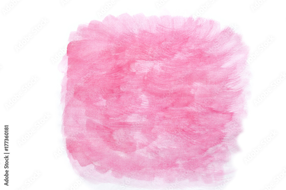 Fototapeta premium hand-painted pink abstract background .