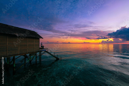 Sunset maldives