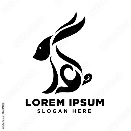 Tribal Art Rabbit