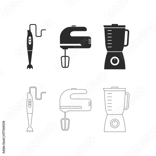 kitchen mixer, Kitchen tools, shaker,  whisk, food processor, smoothie maker, mixer, blender