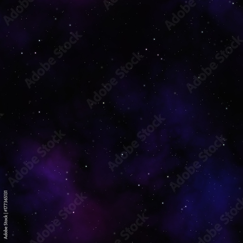a seamless sky by night with lots of stars
